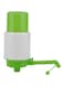 مضخة مياه يدوية أخضر/أبيض