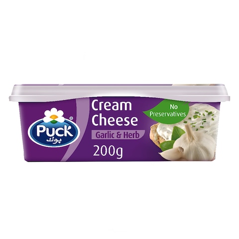 Puck Cheese Soft Spread Garlic and Herbs 200GR