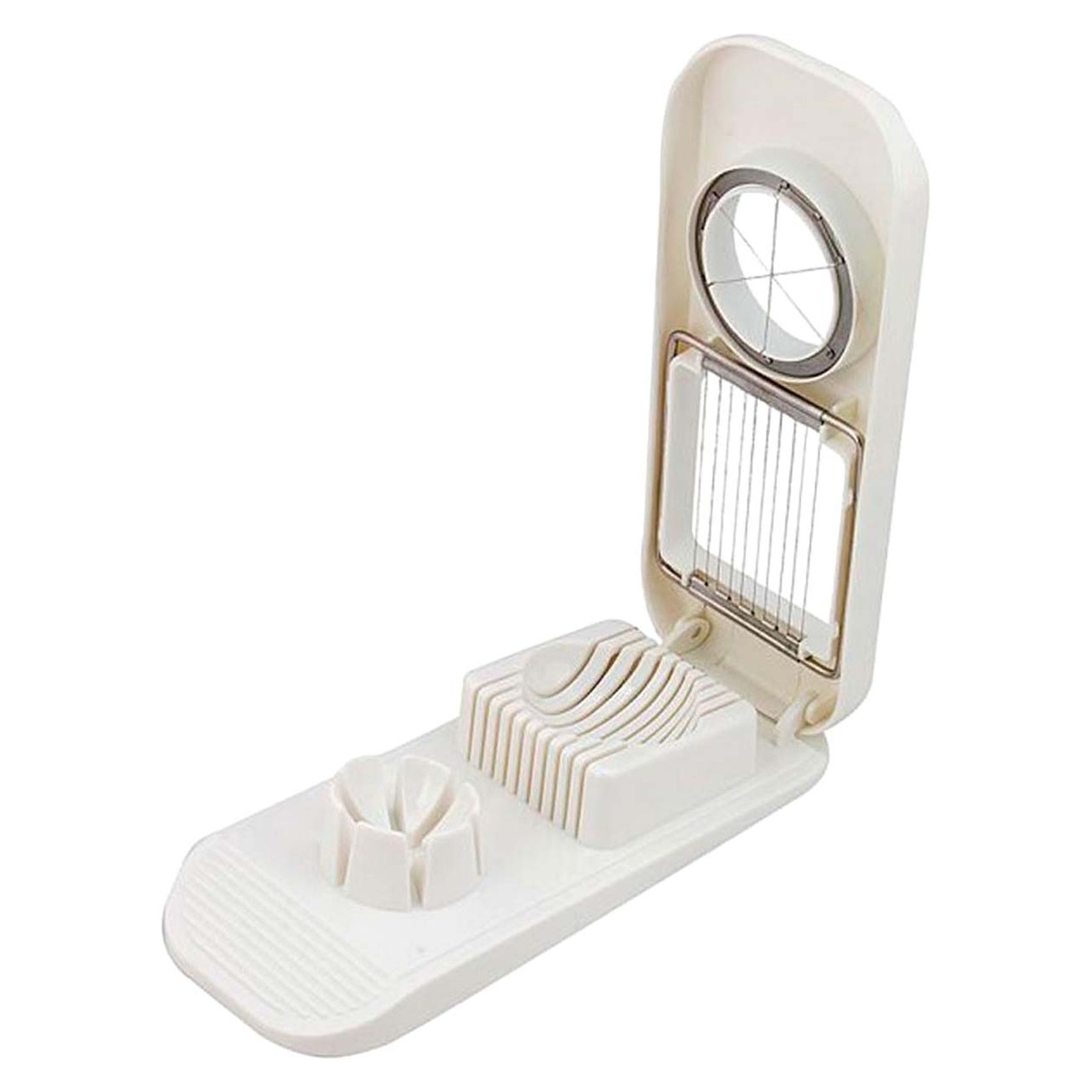 Prestige Basics 2-Way Egg Slicer NB-0002 White