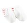 Command 17081 Designer Hooks, Medium, Holds 1.3 Kg. each hook, white color. 2 hooks and 4 strips/pack