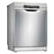 Bosch Series 6 Free-standing Dishwasher SMS6EMI65M Silver Inox 60cm