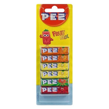 Pez Play Fruit Mix Flavour Candy 6 Pieces 51G