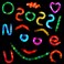 Light Up Pop Fidget Tube Kids Sensory Toy 6 Pack Party Favors Easter Basket Stuffers, LED Pop Pipe Fine Motor Skills Fidget Toy, Glow in The Dark Party Supplies Return Gift for Kids Birthday