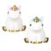 2-Piece Unicorn Night Light with Blinking Colorful Lights 13cm each