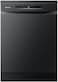 Hisense 15 Place 8 Programs Free Standing Dishwasher, HS623E91BST, Black