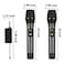 Magic Star UHF Wireless Microphones ME-862C Silver And Black