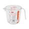 برستيج وعاء قياس مدرج بلاستيكي 500مل