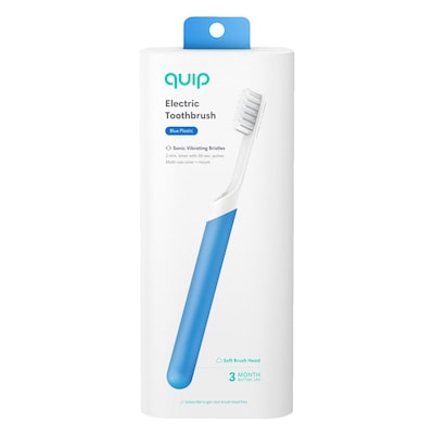 QUIP ADULT ELECTRIC TOOTHBRUSH BLUE