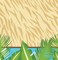 Safari Adventure Tablecover Plastic 54inx108in Border Print