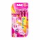 Queen Disposable Razors For Women 3 Blades - 4 Pieces