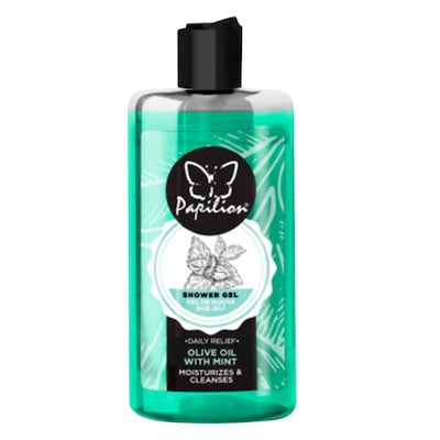 Papilion Olive Oil And Mint Shower Gel 400ml