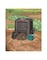 Trapp Brazil Garden Composter Bin (435Liter) Large Compost Bin - Create Fertile Soil, Easy Assembly, Lightweight, Outdoor Compost Box (70 x 80 x 70 cm)