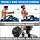 Sky Land Unisex Adult Triceps Deluxe Double D Shaped Press Down Bar With Rubber Handgrips - Em-9234-R, Black/Chrome, 18 X 17 X 13.5 Cm