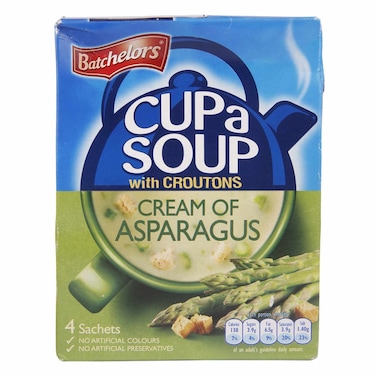 BATCHELORS CUPASOUP CREAM ASPAR4PCS