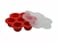 Eazy Kids 7 food freezer tray - Red