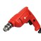 AFRA Electric Drill 450W, 0-3300 r/Min, Lightweight, &Phi;10mm Steel/&Phi;25mm Wood, Variable Speed, Double Bearings, Jumping Control, Lock-on Switch, Model AFT-10-450EDRD, CE Certified, 1 Year Warranty