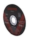 Geepas Metal Cutting Disc For Angle Grinders Black/Red/Silver 22X3X115mm