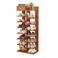 8 Tier Wooden Shoe Rack Storage Organizer