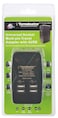 Terminator Brand Travel Adaptor One Universal Socket &amp; 4 USB Charging Sockets (Black)