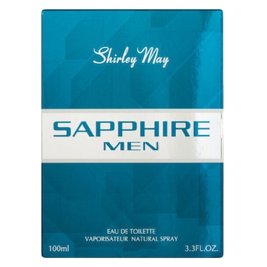Shirley May Sapphire Men Eau De Toilette Natural Spray 100ml