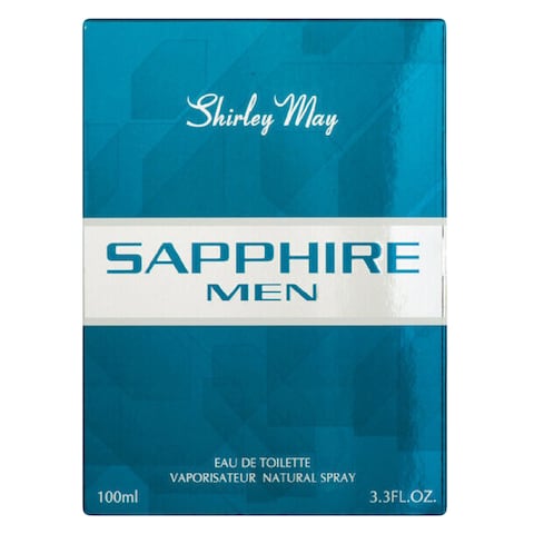 Shirley May Sapphire Men Eau De Toilette Natural Spray 100ml