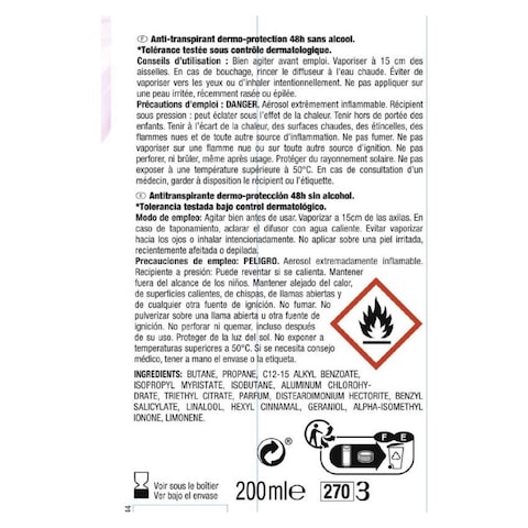 Carrefour Soft Dermo Protection Anti-perspirant Deodorant for Woman 200ml