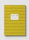 لوحة  دفتر سلك ٦٠ ورقة بغلاف من الورق المقوى بتصميم خطوط مموجة، لتسجيل الملاحظات وتدوين التذكيرات للعمل أو الجامعة أو المدرسة