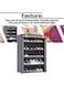 Generic 5-Layer Shoe Rack Grey 60x30x90cm