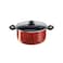 Tempo Cooking Set - 15 Pieces - Red
