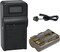 DMK Power BP-511 1560mAh Batteries with TC1000 LCD Charger Compatible with Canon EOS 5D 50D 40D 20D 30D 10D Digital Rebel 1D D60 300D D30 etc,