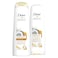 Dove Coconut Shampoo 400ml Conditioner 320ml