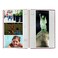 Pioneer Spiral Bound Photo Album 300 Bi-Directional Memo Pockets Hold 4X6 Photos, Burgundy
