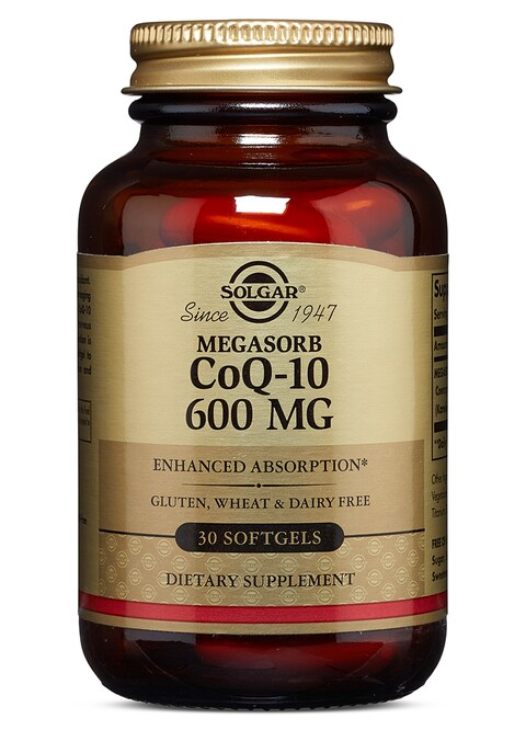 Megasorb Coq-10 600 Mg 30 Softgels