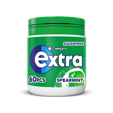 Extra Spearmint Sugar Free Chewing Gum - 60 Pieces