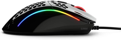Glorious Model D-(Minus) Gaming Mouse, Glossy Black (GLO-MS-DM-GB)