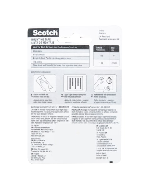 Scotch Clear Mounting Tape