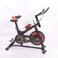 Marshal Fitness&reg; Indoor Exercise Spinning Bike Cycling Spine Bike Cardio Workout Driven Flywheel Cycling Adjustable Handlebars Seat Resistance Digital Monitor-1825