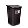 Stefanplast Elegance Laundry Hamper With Lid Moka 50L