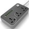 3 POWER SOCKET WITH 6 USB PORT