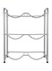 Zl 6-Compartment Metal Water Bottle Stand Grey 79cm