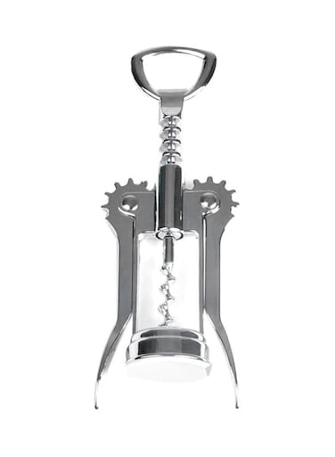 Beauenty Stainless Steel Bottle Opener Silver/Brown 17x6centimeter