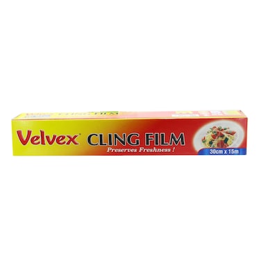 VELVEX CLING FILM 30CMX15M