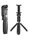 Generic - Bluetooth Extendable Selfie Stick With Remote Tripod Stand Black