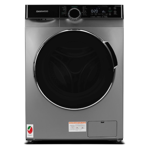 Daewoo Front Loading Washing Machine 8kg DWD-8S1413I Grey