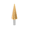 Tolsen,titanium coated Step Drill Bit,75873,4-32*2mm