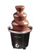Generic 3 Tier Mini Chocolate Fondue Fountain 2724297899922 Black/Silver