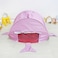 Children's Beach Tent With Pool 50+UPF UV Protection Sunshade Waterproof Breathable Cloth Shark Tent For Kids Outdoor Beach (Pink)
