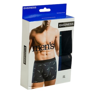 Easiness KNY 202108 Boxers For Men XXL 2 Pieces Green/Blue