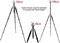 Coopic T-25C+L30S Carbon Fiber 3 In 1 Tripod Monopod Ball Head Max 63 Inch/160 cm With Fluid Metal Ball Video Head 1/4-Inch Quick Shoe Plate And Bag For DSLR Camera Video Camcorder Load Up To 15 Kg