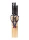 Delcasa 6-Piece Caliber Cutlery Set With Stand Brown/Black